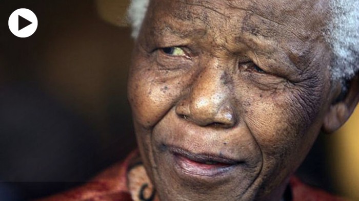 Photo:  Nelson Mandela dies